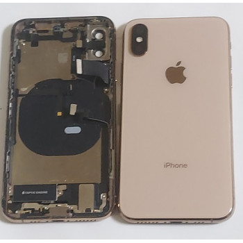 Корпус Apple iPhone XS  Space Gray с шлейфами Оригинал