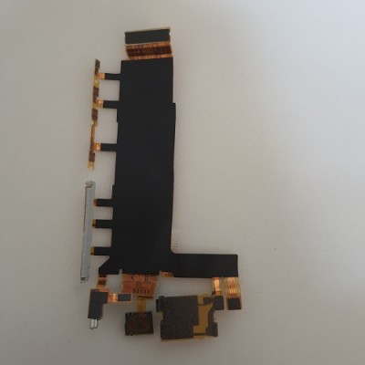 Шлейф Sony Xperia Z3 D6603 Шлейф Sony Xperia Z3 D6603, D6643, D6653, кнопки включення, бічних клавіш, дзвінка, з компонентами Оригінал