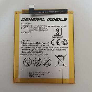 Акумулятор для телефону General Mobile GM8