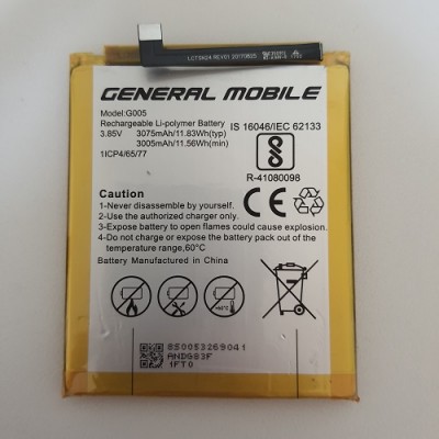 Акумулятор для телефону General Mobile GM8
