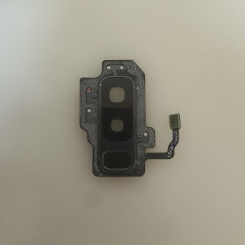 Скло камери Samsung S9+ G965 в блоці зі сканером Оригінал