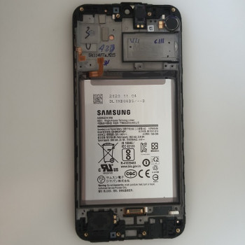 Дисплей (екран та сенсор) у рамці Samsung M21 (M215) Оригінал