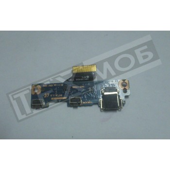 Плата з роз'ємом micro USB та шлейфом для планшета Samsung ATIV Smart PC 500T (XE500T1C-A02RU)
