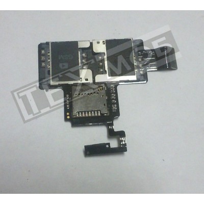 Конектор Sim та карти пам'яті для телефону HTC Desire X T328e