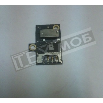Плата з конектором картки пам'яті для телефону Motorola Droid 4 xt894
