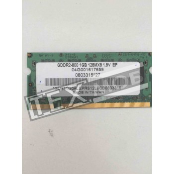 Оперативна пам'ять Elpida GDDR2-800 1GB 128MX8 1.8V EP DDR 2