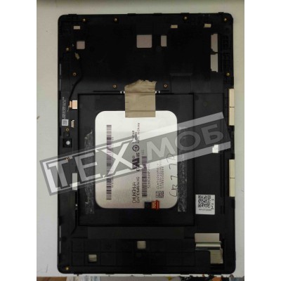 Дисплей для планшетів Asus ZenPad 10 Z300C, ZenPad 10 Z300CG, ZenPad 10 Z300CL, білий, із сенсорним екраном, з рамкою