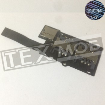 Шлейф з конектором SIM та картки пам'яті HD-89 Mini 3G