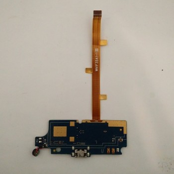 Нижня плата конектора заряджання з компонентами ZTE Blade L2