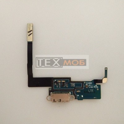Шлейф з конектором зарядки та мікрофоном Samsung N9005 Galaxy Note 3 Original