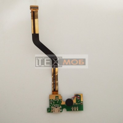 Нижня плата Bravis A553 з конектором заряджання, мікрофоном Нижня плата Bravis A553 з конектором заряджання, мікрофоном