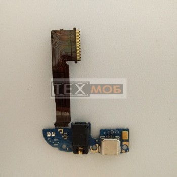 Шлейф з конектором заряджання та мікрофоном HTC One E8