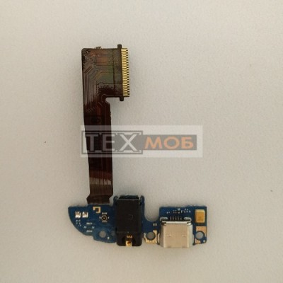 Шлейф з конектором заряджання та мікрофоном HTC One E8
