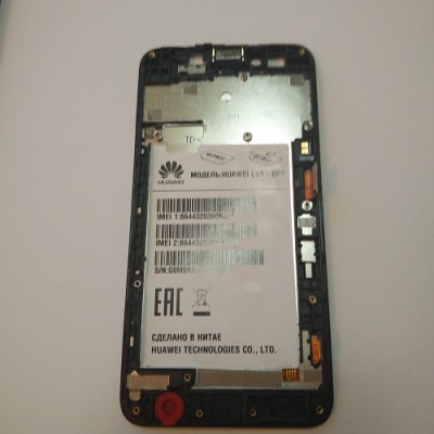  Дисплей,екран у рамці з динаміком Huawei Y3II (LUA-U22)