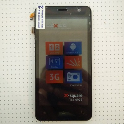 Дисплей із сенсором у рамці Texet TM-4972 X-square