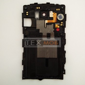 Середня частина LG H955 G Flex 2 із шлейфом кнопок управління.