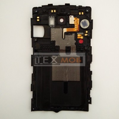 Середня частина LG H955 G Flex 2 із шлейфом кнопок управління.