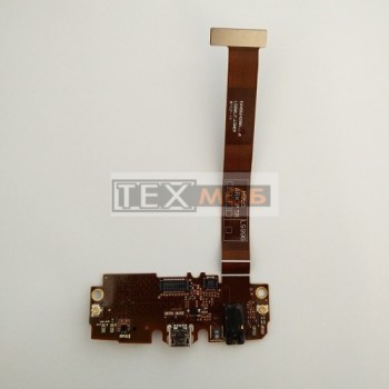 Шлейф LG H955 G Flex 2 з конектором заряджання, мікрофоном. Original.