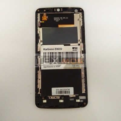 Дисплей Karbonn E8222 у рамці