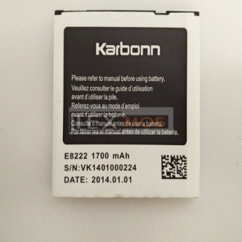 Акумулятор для телефону Karbonn E8222