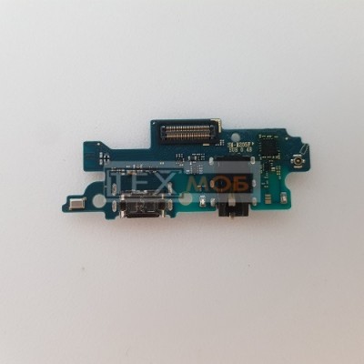  Нижня плата Samsung M20 (SM-M205FN) з роз'ємом зарядки та мікрофоном