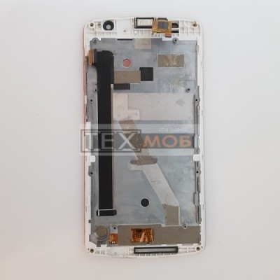 Дисплей (складання екран та сенсор) у рамці ZTE Blade L5 Plus Б/У