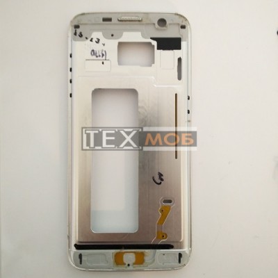 Корпус (передня панель) Samsung G935FD Galaxy S7 Edge Silver. Корпус (передня панель) Samsung G935FD Galaxy S7 Edge Silver.