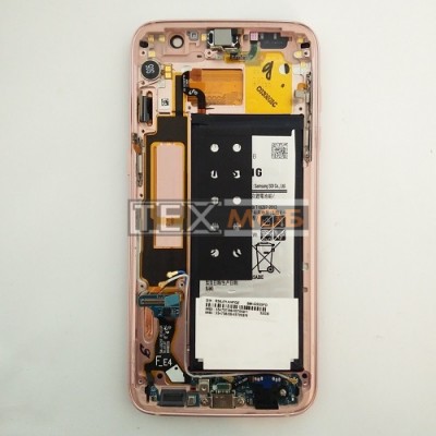 Корпусна панель Samsung G935FD Galaxy S7 Edge у зборі Orig. Pink. Корпусна панель Samsung G935FD Galaxy S7 Edge у зборі Orig. Pink.