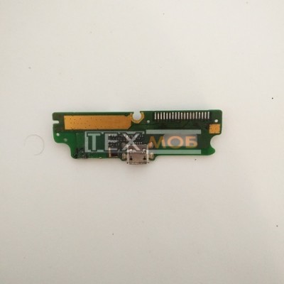 Нижня плата ZTE V880G з конектором заряджання, мікрофоном