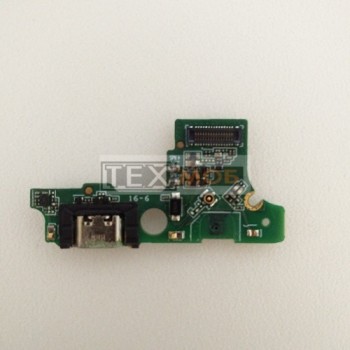 Нижня плата TP-Link Neffos X20 Pro (TP9131A) з роз'ємом зарядки та мікрофоном