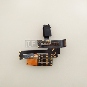 Шлейф Nokia 8 Dual Sim TA-1004/TA-1012 з роз'ємом навушників та спалахом. Оригінал