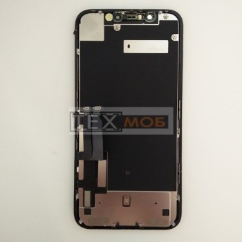 Дисплей (екран) для телефону Apple iPhone XR + Touchscreen with frame (original) Black