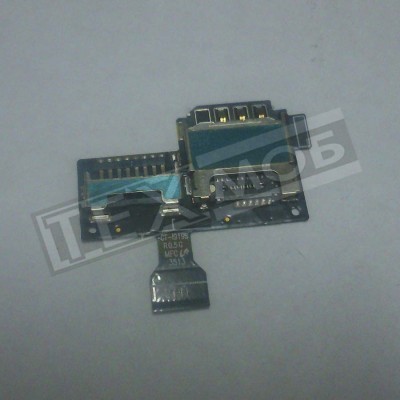 Шлейф SIM-карти Samsung I9190 S4 mini, I9192s, I9195