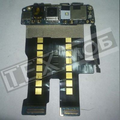 Плата з головною камерою та міжплатним шлейфом для телефону HTC Desire bravo