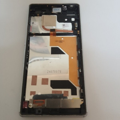 Дисплей Sony Xperia Z3 (D6603/D6643/D6653), Black  ⁇  у складі із сенсорним екраном (тачскрин) і рамкою Оригінал